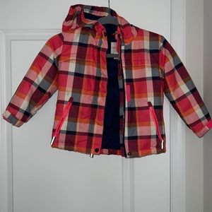 Cat & Jack Multi-Colored Toddler Girls Coat (Size 4T)